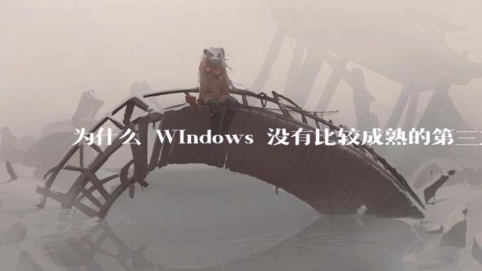 为什么 Windows 没有比较成熟的第三方桌面环境（explorer.exe）？