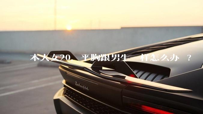 本人女20，平胸跟男生一样怎么办 ?